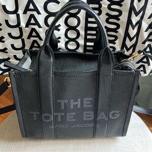 Marc Jacobs The Tote Bag Leather Small Black